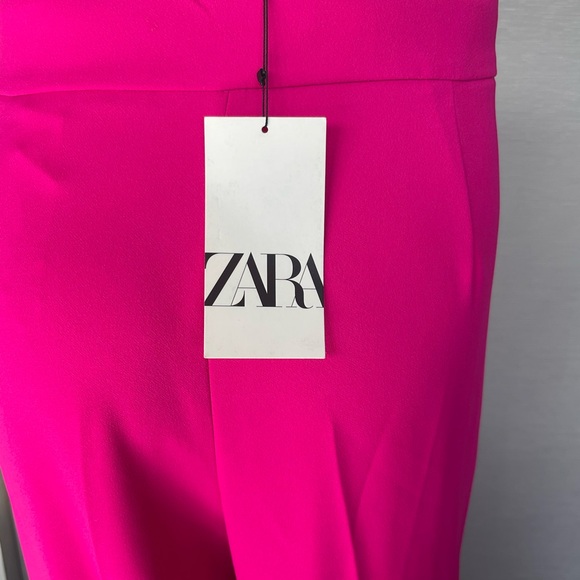 ZARA long flowy Pant in Fuschia - Picture 5 of 7
